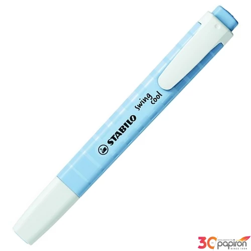 Szövegkiemelő Stabilo Swing Cool Pastal ködös kék 1-4mm TST2751118