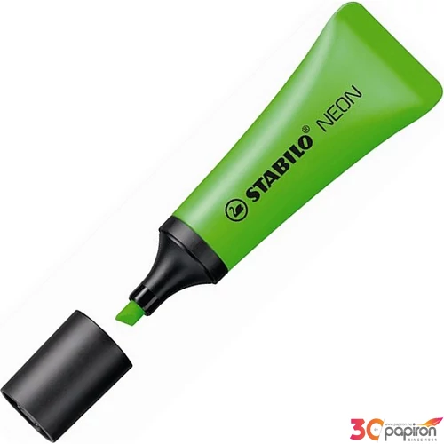 Szövegkiemelő Stabilo Neon 2-5mm zöld Írószerek STABILO 72/33