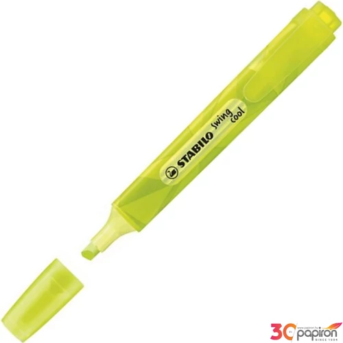 Szövegkiemelő Stabilo Swing Cool 1-4mm sárga Írószerek STABILO 275/24