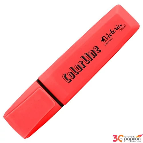 Szövegkiemelő Victoria 1-5mm, ColorLine, rózsaszín TVI322R