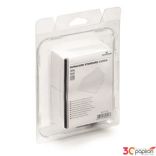 Sztenderd azonosítókártya DURABLE DURACARD 0,76mm 