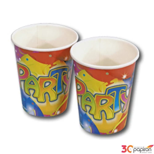 Party pohár lég gömb ös 250ml 8db/csomag