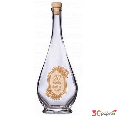 Szülinapi palack 20 Liabel 20cl - parafa címkével, dugóval [5990204002847]