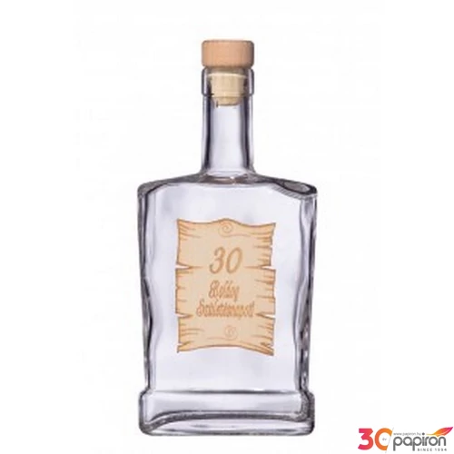 Szülinapi palack 30 Liabel 50cl - parafa címkével, dugóval [5990204002809]