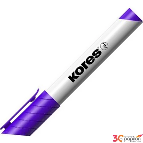 Tábla- flipchart marker Kores K-Marker 1-3mm kerek hegyű lila Írószerek KORES 20836
