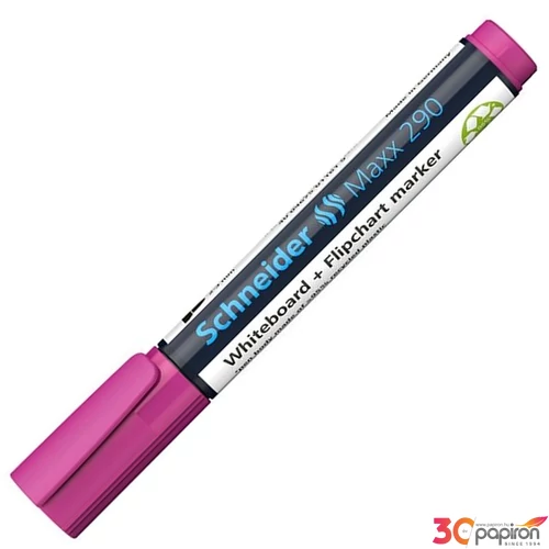 Tábla-és flipchart marker 2-3mm, kúpos, SCHNEIDER Maxx 290 magenta