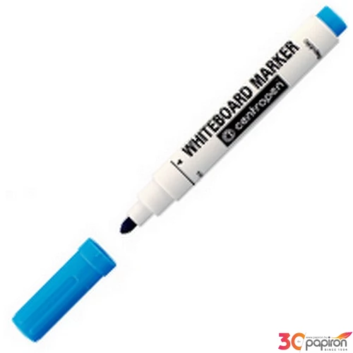 Táblamarker Centropen 8559 kék kerek hegyű 2,5mm táblafilc, táblamarker