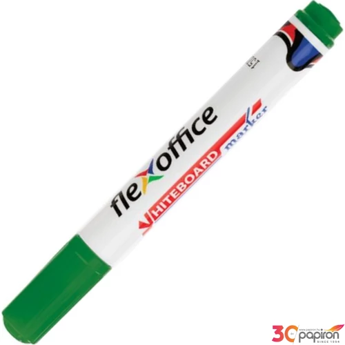 Táblamarker Flexoffice WB03' 2,5mm kerek hegyű zöld Írószerek FLEXOFFICE FO-WB03GREEN