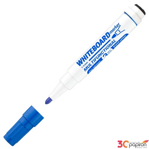 Táblamarker ICO Markeraser multifunkc. 11 XXL kék táblafilc, flipchartmarker irodaszer