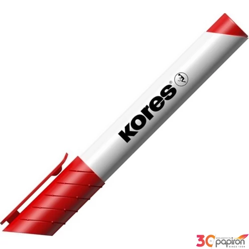 Tábla- flipchart marker Kores K-Marker 1-3mm kerek hegyű piros Írószerek KORES 20837