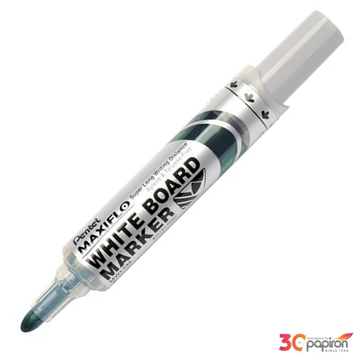 Táblamarker kúpos Pentel 2,5mm, Maxiflo MWL5M, zöld PENMWL5MZ