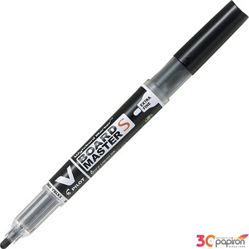 Táblamarker patronos Pilot V-Board Maste S/1, 3mm kerek hegyű feket Írószerek PILOT WBMA-VS-EF-B-BG