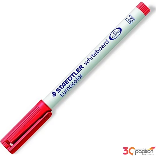 Táblamarker Staedtler Lumocolor 301' M 1mm kerek hegyű piros Írószerek STAEDTLER 301-2
