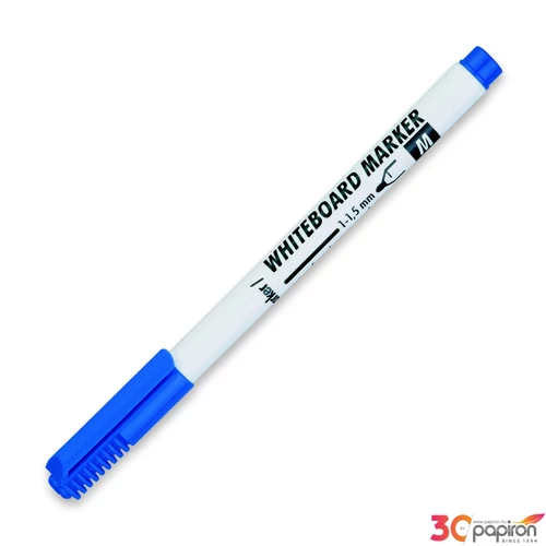 Táblamarker Whiteboard M kék táblafilc, flipchartmarker irodaszer