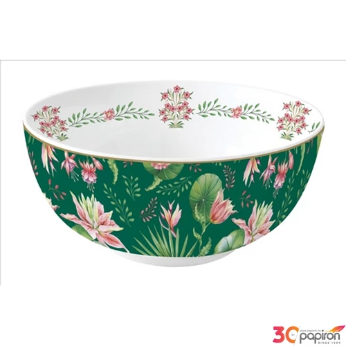Tál porcelán 15cm, Botanic Chic Porcelántál