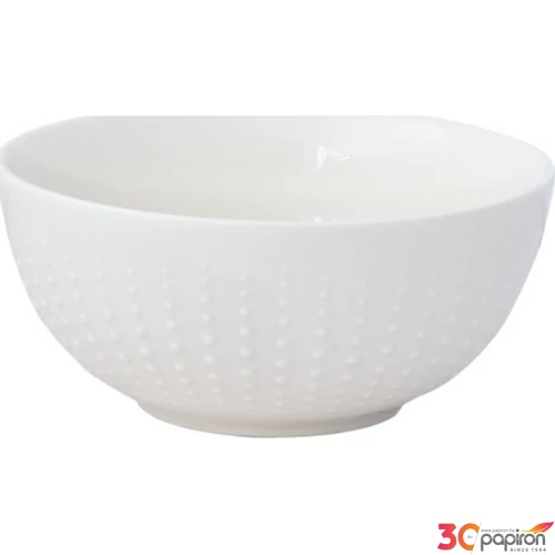 Tál porcelán 16cm,Drops White Porcelántál