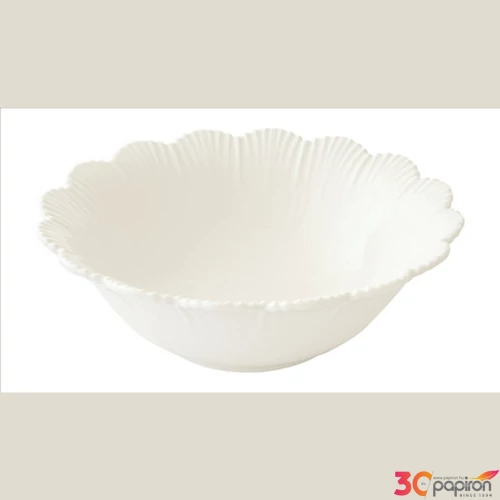 Tál porcelán 20cm, Fleuri white Porcelántál