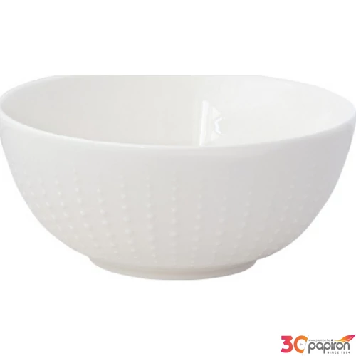 Tál porcelán 20cm,Drops White Porcelántál