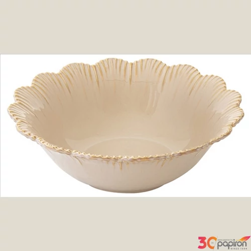 Tál porcelán 24cm, Fleuri terracotta Porcelántál