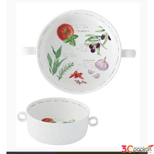 Tál Porcelán füllel 20cm, Home