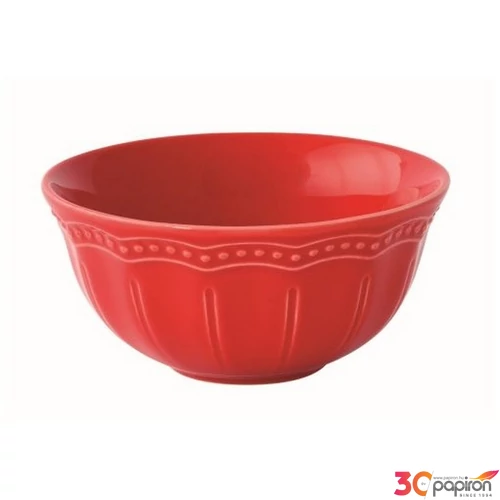 Tál Porcelán 12cm, Elite red Porcelántál fedővel