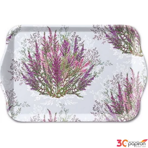 Tálca Ambiante kicsi Calluna műanyag kistálca 13x21cm