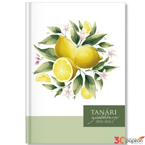 Tanári zsebkönyv 2025/2026 pd Lemon