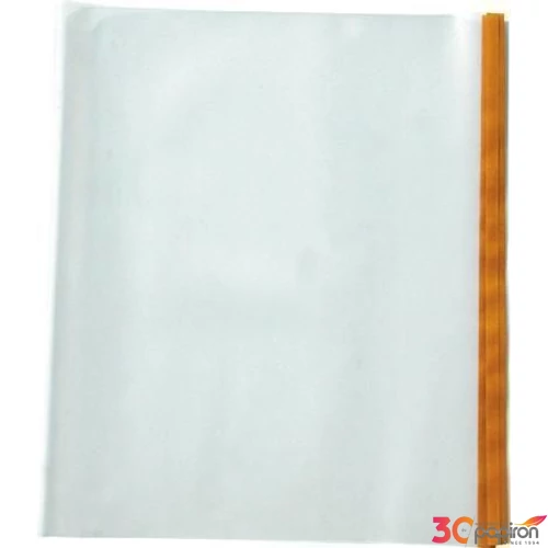 Könyvborító kicsi 45x26cm 11 öntapadó csíkkal víztiszta 10db/csom tankönyv és füzetborító kollekció
