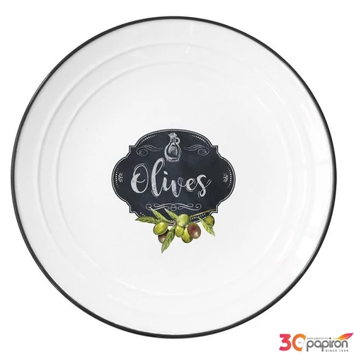 Tányér desszertes kerámia 16cm, Elite white