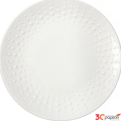 Tányér desszertes kerámia 4db-os, 19cm, White Forest dobozban