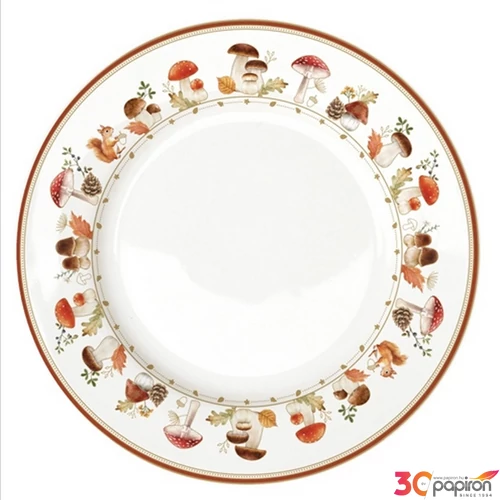 Tányér lapos porcelán ,pipacs,kerámia,kézzel festett-dia lapostányér kézzel festett