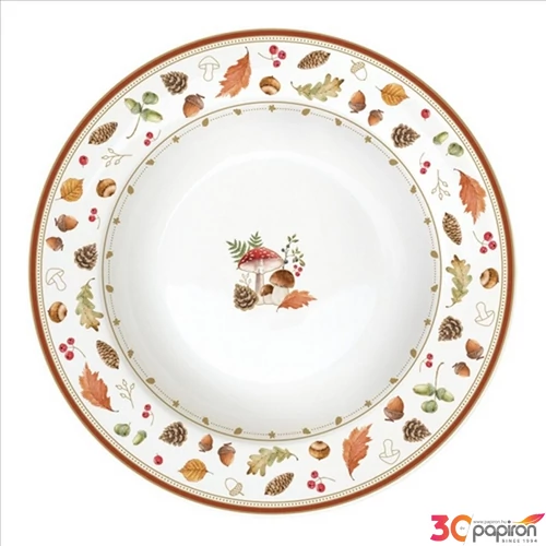 Tányér mély porcelán 21,5cm, Autumn Breeze