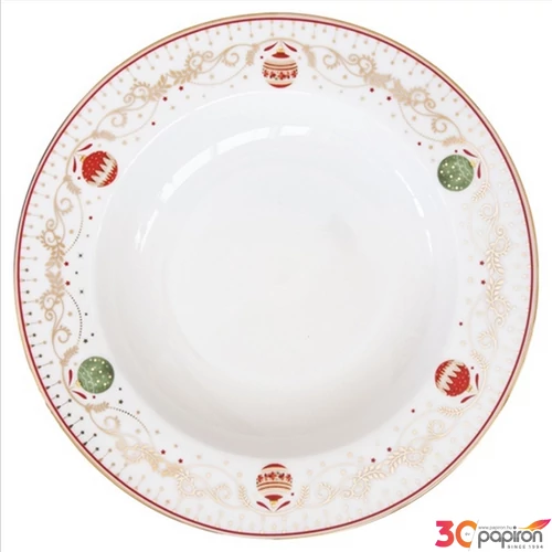 Tányér mély porcelán 21,5cm, Christmas Eve