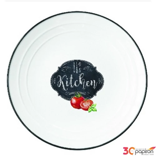 Tányér porcelán 21,5cm, Kitchen Basics