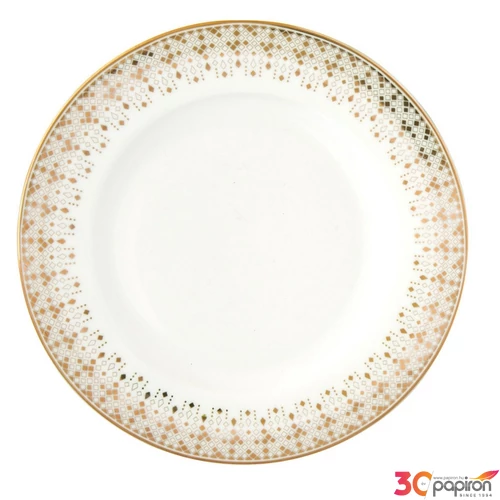 Tányér porcelán karácsonyi 19cm, Festive