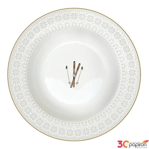 Tányér mély porcelán 21,5cm, Chalet