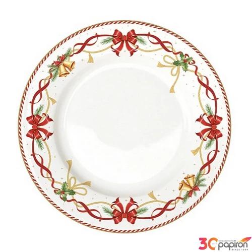 Tányér porcelán karácsonyi 26,5cm, Christmas Tale