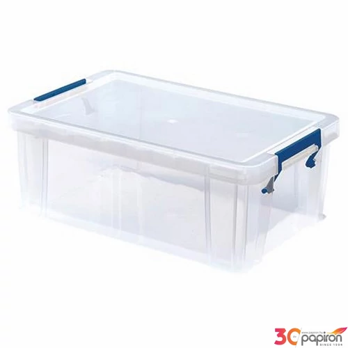 Tárolódoboz műanyag Fellowes átlátszó, 10 liter, ProStore