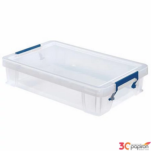 Tárolódoboz műanyag Fellowes átlátszó, 5,5 liter, ProStore