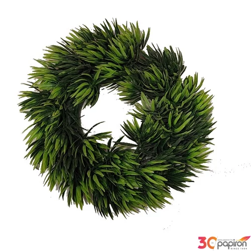 Koszorú dekor buxus 21cm 