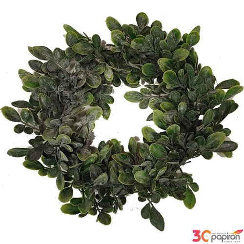 Koszorú dekor buxus 26cm