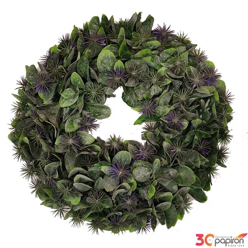 Koszorú dekor buxus 32cm 