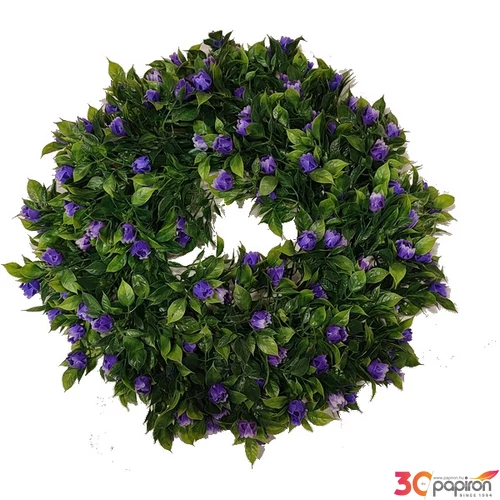 Koszorú dekor buxus 33cm 