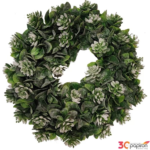 Koszorú dekor buxus 35cm
