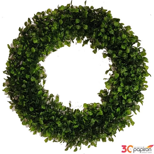 Koszorú dekor buxus 39cm 