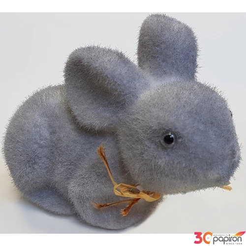 Dekor nyúl húsvéti 14cm, húsvét