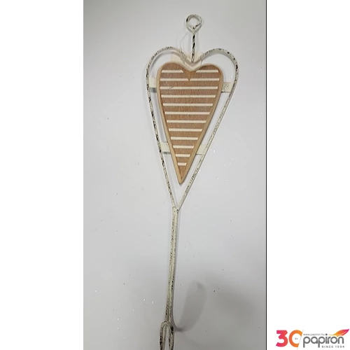 Tavaszi fa dekor fogas csíkos