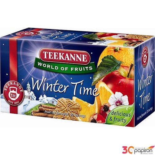 Tea TEEKANNE gyümölcstea Winter time fahéj 20x2,5g KHK324