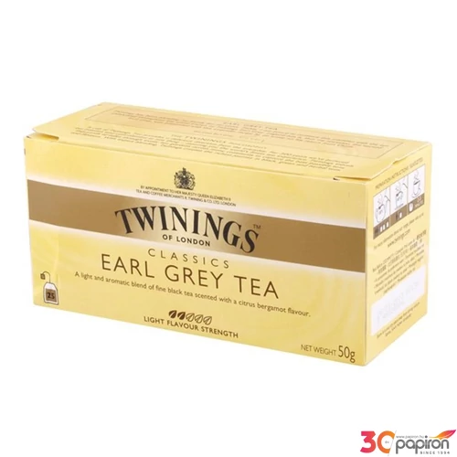 Tea Twinings Earl Grey filteres tea 12x25x2g KHK274