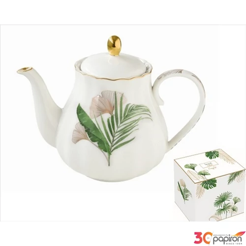 Teáskanna Porcelán 800ml  Exotique dobozban